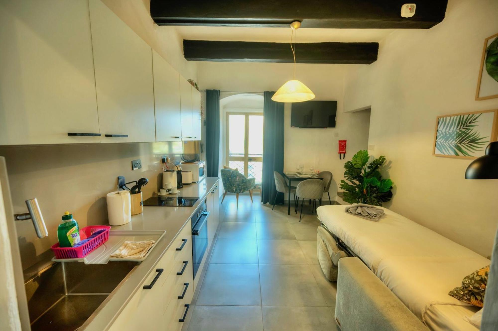 Cozy Flat. Swim Beach 2 Minutes Walk. The Old Valletta Mcri1-1 外观 照片